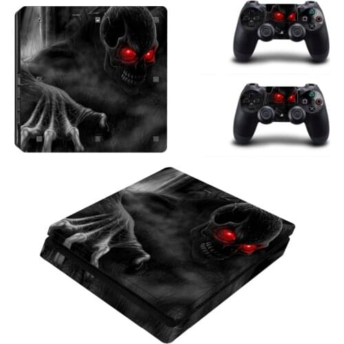 Joker Vinyl For PS4 Slim Sticker For Sony Playstation 4 Slim Console+2 controller Skin Sticker For PS4 S Skin Accessories