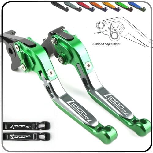 For Kawasaki Z1000SX Z1000 SX Z 1000SX 2017-2021 2018 2019 2020 Extendable Adjustable Foldable Handle Levers Brake Clutch