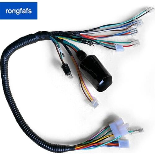 Motorcycle Cable Wiring Harness Full Vehicle Line Assembly For DIO AF18 50cc Scooter Electrics Wire Lgnition Line Accessories