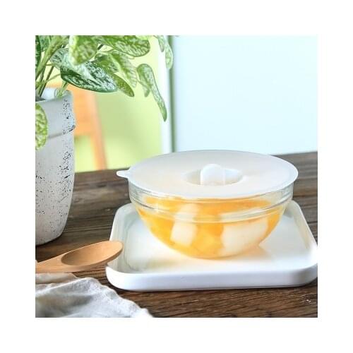 1pcs Kitchen food grade silica gel non-toxic cup cover, silicone free cover