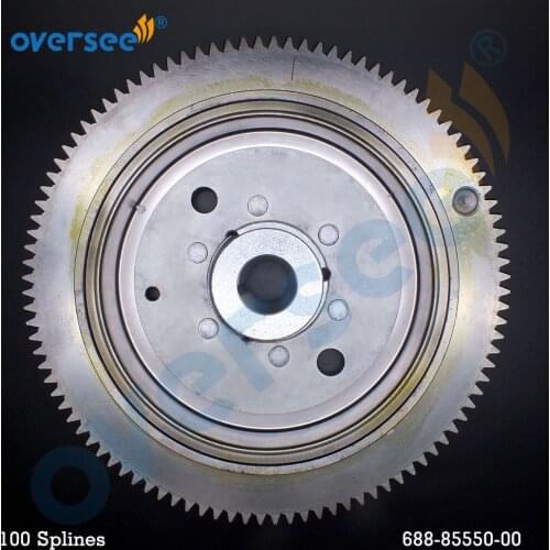 688-85550 Electrical Flywheel Rotor For Yamaha Outboard Motor 2T 75HP 85HP 90HP Parsun T85-05000400W