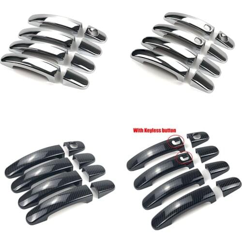 Car Styling accessories External Door Handle Decorative sticker For Ford Focus 2 3 4 mk2 mk3 mk4 Kuga Escape Maverick RANGER