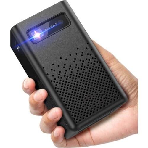 Android 9.0 Rechargeable HD 3D DLP Mini Beamer Anker Projector with built in battery Mini Mobile for Outdoor Cinema Business