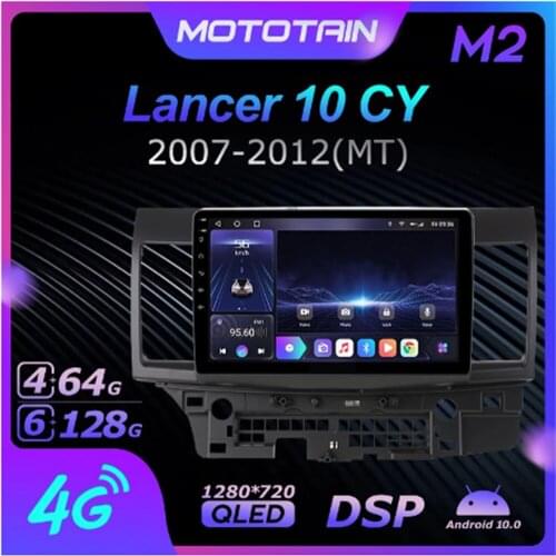K7 Ownice 6G+128G Android 10.0 Car Radio For Mitsubishi Lancer 10 CY 2007 - 2012 Multimedia 4G LTE GPS Navi 360 BT 5.0 Carplay