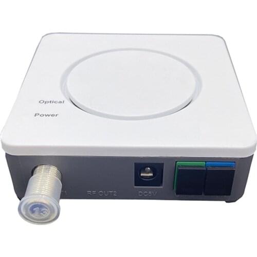 Manufacturer Pricing FTTH Optical Receiver catv optical receiver catv optical node Fiber module indoor catv ftth mini agc node