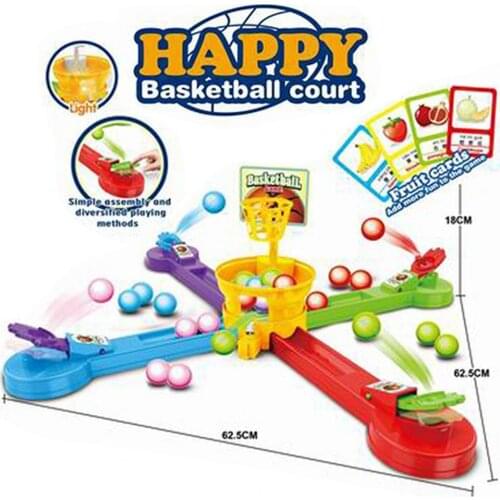 Children Interactive Frog Finger Bouncing Basketball Desktop Board Game Gift Toy