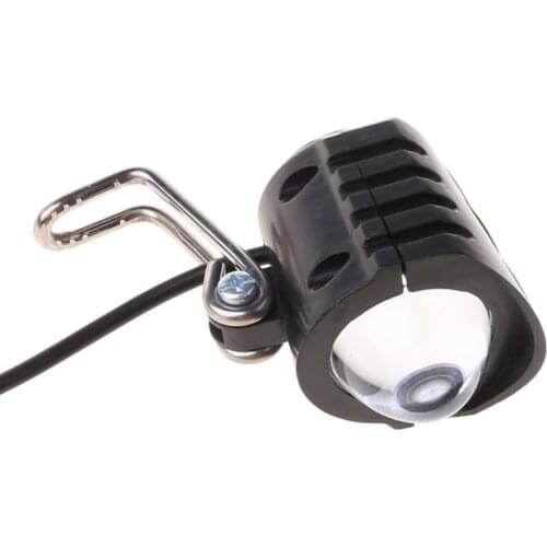 Electric Bike LED Front Light E-Bike Bicycle 2 in 1 Waterproof Horn Headlight N58B