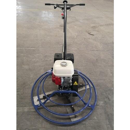 Mini Concrete Trowel Machine Gasoline Road Polishing