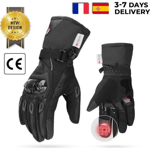 Bike Gloves Motorcycle Gloves Winter Outdoor Motorcross Street Off Road Touch Screen Waterproof Windproof Guantes moto