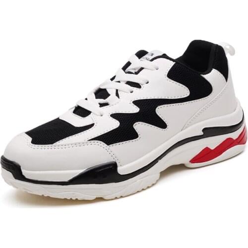 Mens Shoes Summer 2019 New Mens Sports And Leisure Old Tide Shoes Wild Trend Ins Round Head Shoes Autumn