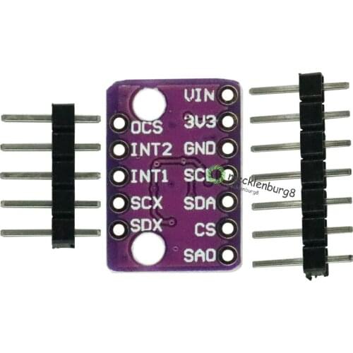 Novelty, for children from 6 tariffs on the axis of the gyroscope BMI160 GY-BMI160 6DOF gravity accelerometer sensor module IIC SPI