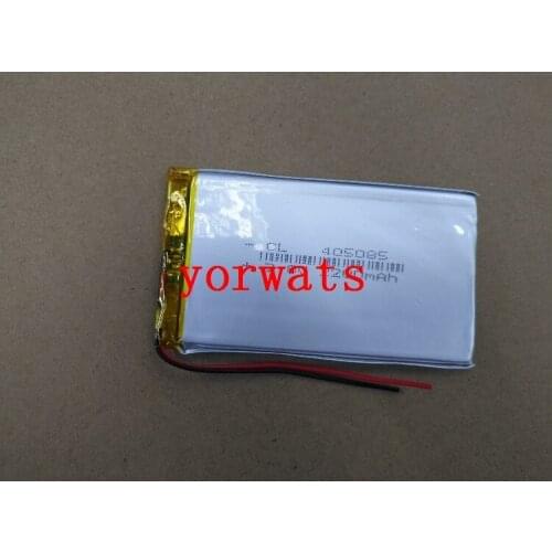 New Hot A Rechargeable Li-ion Cell Post 3.7V Polymer Lithium Battery 405085 045085 2200MAH Direct Sale MP4 Sounds