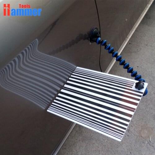 Car dent repair Lined Dent Board Reflector Board Replaces Portable Dent Light