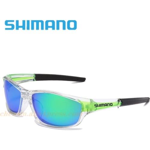 Shimano Polarized Fishing Glasses Mens And Womens Sunglasses Outdoor Hiking Camping Hiking Driving Glasses UV400 Sunglasses