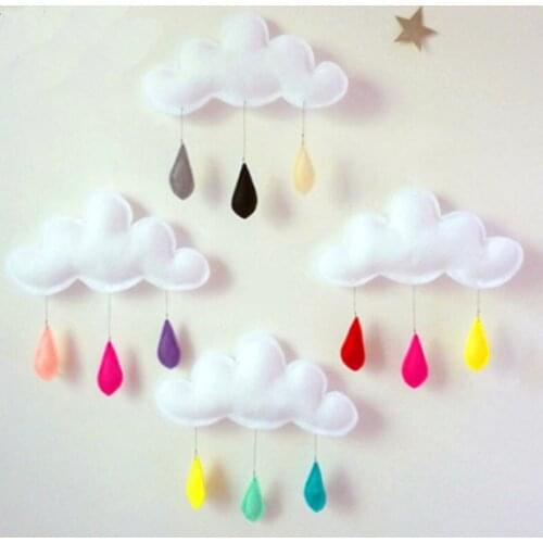 Newborn Baby Boy Girl Clouds Raindrop Photography Props Accessories Infant Baby Color Photo Shoot Studio fotografia Props Outfit