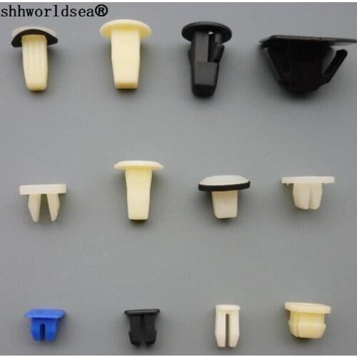 Shhworldsea 100pcs Car Screw Grommet For Toyota Auto Plastic Fastener Automotive Rivet For Honda For Toyota For Nissan
