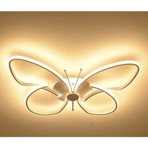 Modern creative butterfly light ceiling Elegant room children living hall entrance balcony
