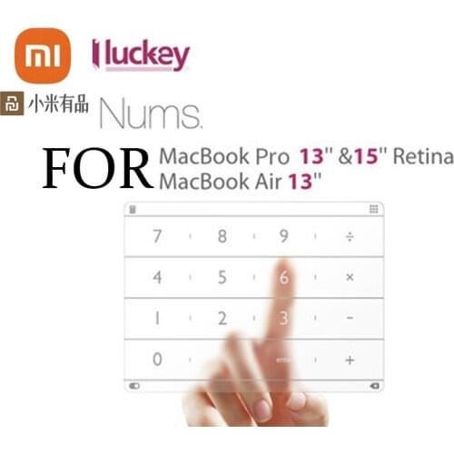 Youpin youpin Nums ultra-thin smart numeric keypad for Apple Macbook Air/Pro13 15 11 12 16 13.3 15.4 intelligent notebook