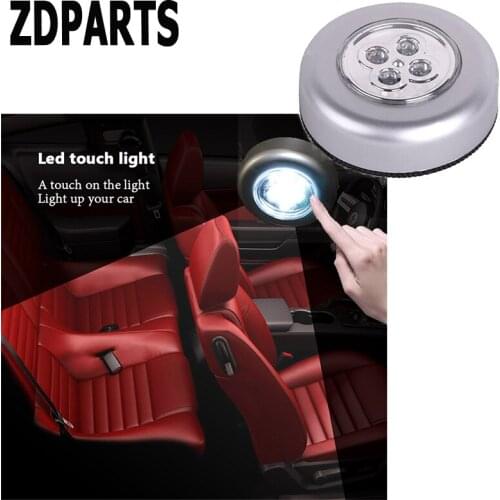 ZDPARTS 1X Car Waning Emergency Touch Reading Lights 4 LED For Renault Megane 2 Logan Captur Alfa Romeo 159 Chevrolet Cruze Jeep