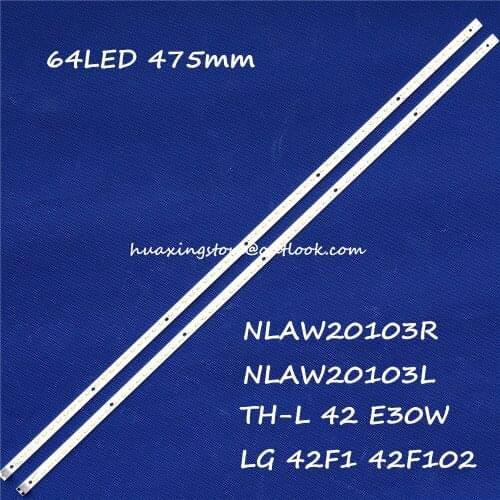 5set=10pcs LED backlight for Panasonic NLAW20103R NLAW20103L TX-L42E30B TH-L42E30W TX-L42E31B L42E30K 42F1 42F102 42Y64R 42Y64L