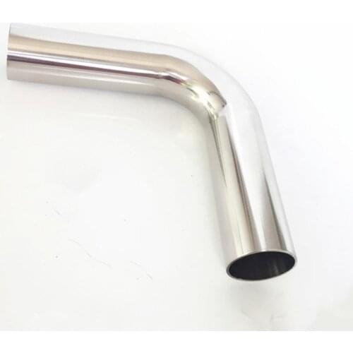 51mm 2" OD lengthen 100mm SUS 304 Stainless Steel Sanitary Butt Weld 90 Deg Elbow Pipe Fitting Homebrew Beer