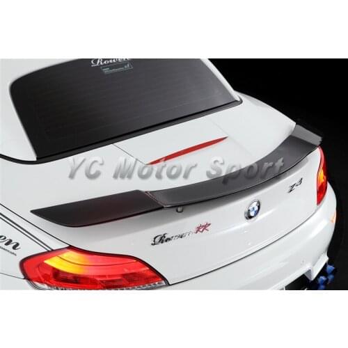Car Accessories Carbon Fiber RW White Wolf Edition Style Rear Spoiler Fit For 2009-2013 Z4 E89 Trunk Spoiler Rear Wing
