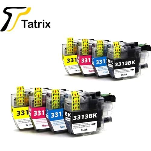 Tatrix LC3313 LC3311 Premium Color Compatible Printer Ink Cartridge for Brother MFC-J491DW MFC-J890DW