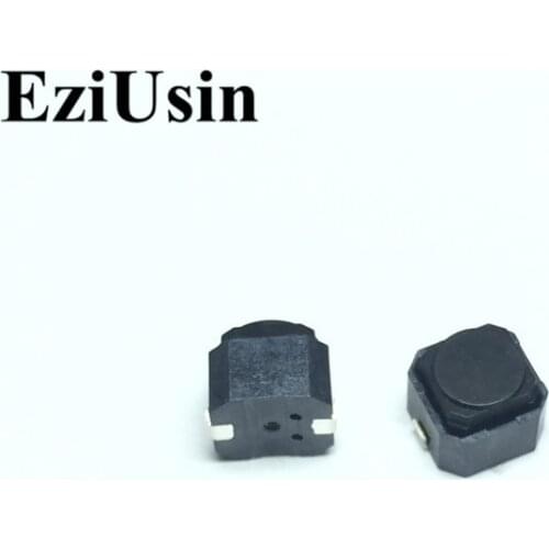 EziUsin 100pcs 6*6*5 Silent Botton PCB Keyboard Light Touch Quiet Micro Switch Mini Touch Keys Interrupteur DIY Silence