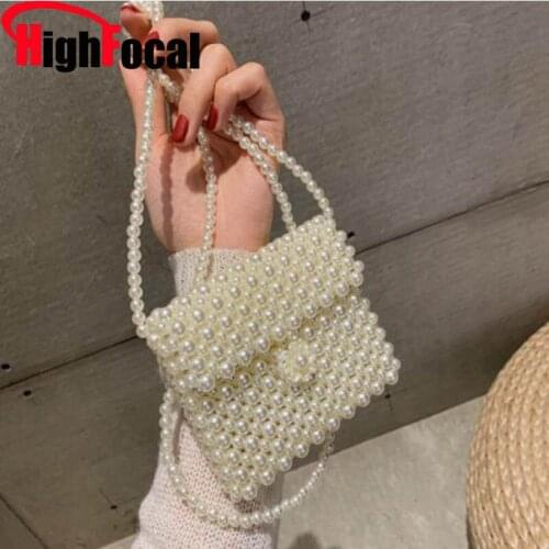 HIGHFOCAL Women's White Bags