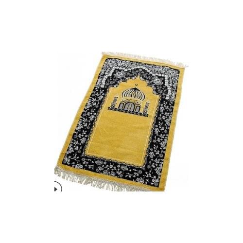 70*110cm Islamic Muslim Prayer Mat Rug Blanket Salat Musallah Prayer Rug Tapis Carpet Tapete Banheiro Islamic Praying Mat