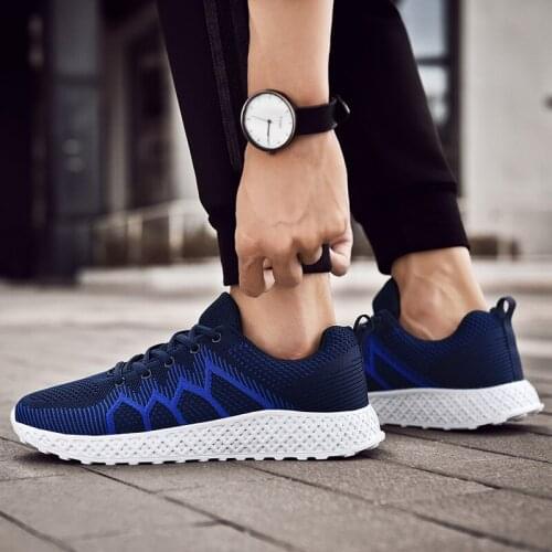 Man Fashion spring Casual mens knitting s Fashionable summer de shoe sneakers Breathable casual men fashion sports male sapatos