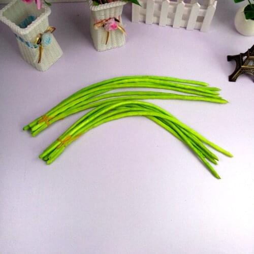 Set vegetable Food Green Bean Set Vegetable Fruit Toy Model Simulation Early Educational Children Pretend Play House Unisex