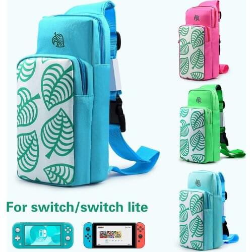 Chest Bag for Nintendo Switch Case Shoulder Bag Cross Body Portable Protective Storage Bag for Joy-Con Console Game Accessories