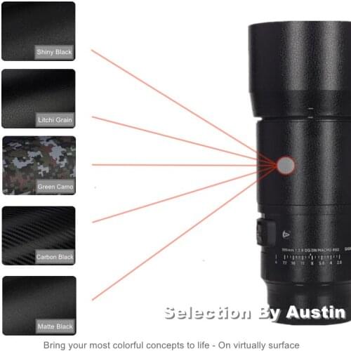Lens Decal Skin For Sigma 105mm 2.8 DG DN Protector Wrap Anti-scratch Sticker Cover Case