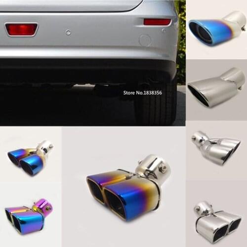 For TOYOTA Previa 2010 2011-2013 2014 2015 2016 2017 2018 car outlet cover muffler exterior end pipe dedicate exhaust tip tail