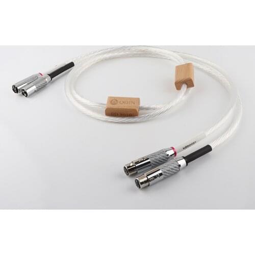 Nordost Odin Supreme Reference Interconnects Audio Cable With Carbon Fiber Xlr Balanced Male Female Hifi Cable