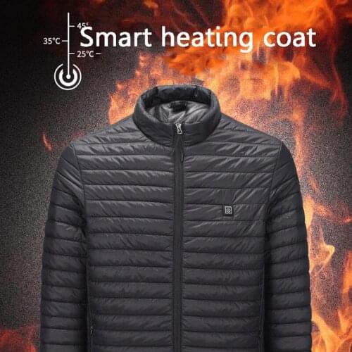 New Usb Electric Heated Jacket Vest Unisex Outdoor Hiking Hunting Waistcoat Winter Thermal Tactical Vest Camping Coat Jacket