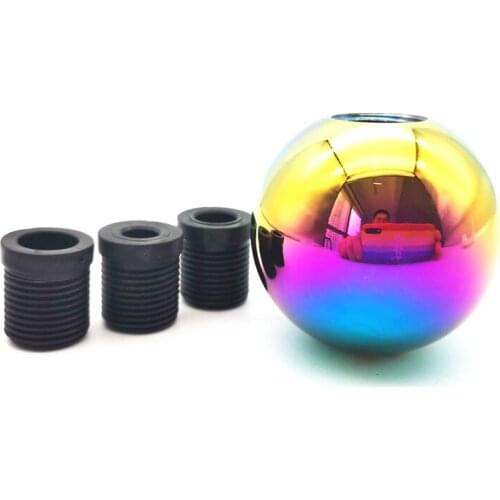 Car Aluminum Ball Style 5Speed Manual Gear Stick Shift Knob Lever Shifter Colour