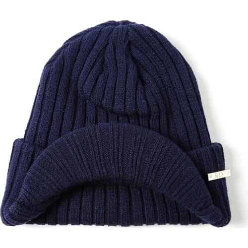 Sport Skiing Caps Fashion Men Womens Hat Autumn Winter Casual Solid Unisex Stripe Knitting Soft Warm Visors Peaked Cap