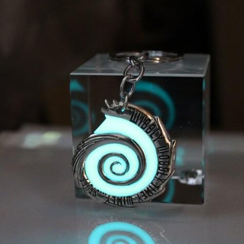Sonic Screwdriver keychain Pendant lobster snails key chain GLOW in the DARK night Wibbly Wobbly Timey