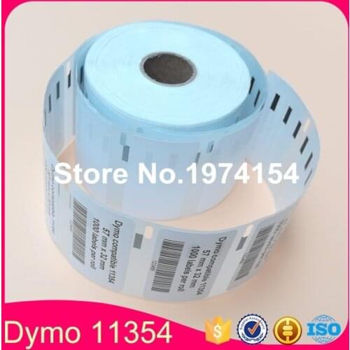 90x Rolls high quality custom Printable private barcode dymo 11354 label