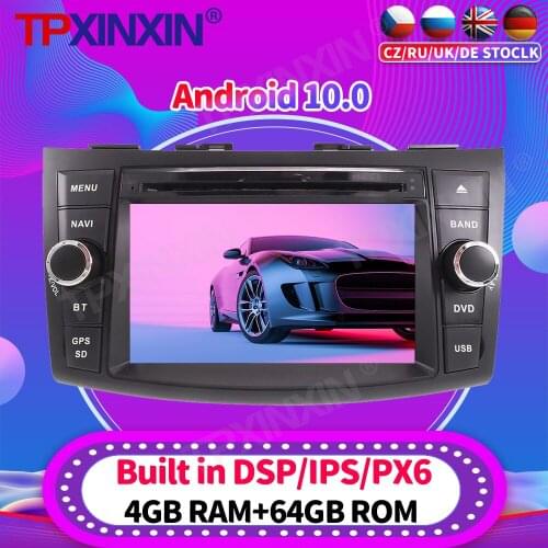 Android 10 For SUZUKI SWIFT 2011 2012 - 2016 Car Radio Multimedia Video Player Navigation Stereo GPS Accessories Auto 2din DVD