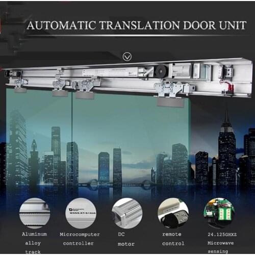 AUTOMATIC TRANSLATION DOOR UNIT electric sliding door for Glass-door