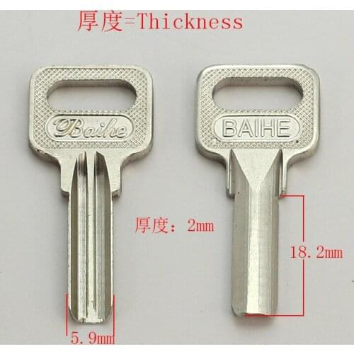 B416 House Home Door Key blanks Locksmith Supplies Blank Keys 20 pieces/lot