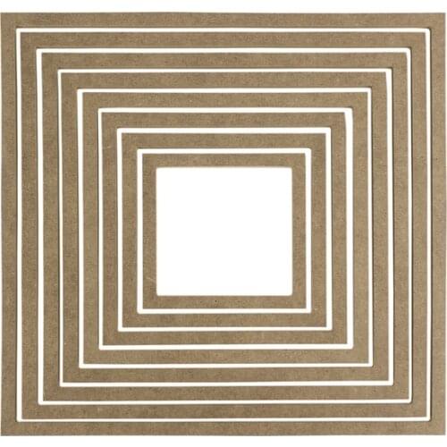 D70 Square Makrome Pulley 8'li paintable decorative objects декоративные предметы под роспись