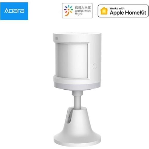 Aqara Human Body Sensor Via Android IOS Zigbee Connection Work with Mijia App and Apple Homekit 7 Meters Max Detection Distance