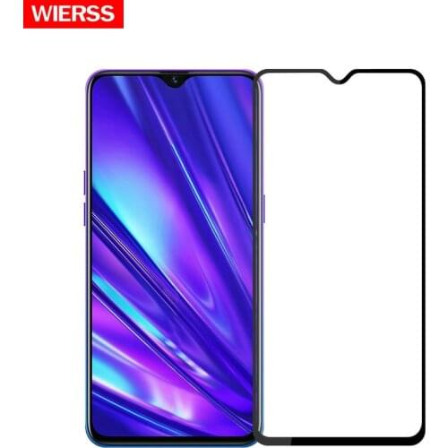 For Realme 6i Full Glue Cover Tempered Glass Screen Protector for Realme C3 Realme C11 C12 C15 for Realme 5i Glass Film