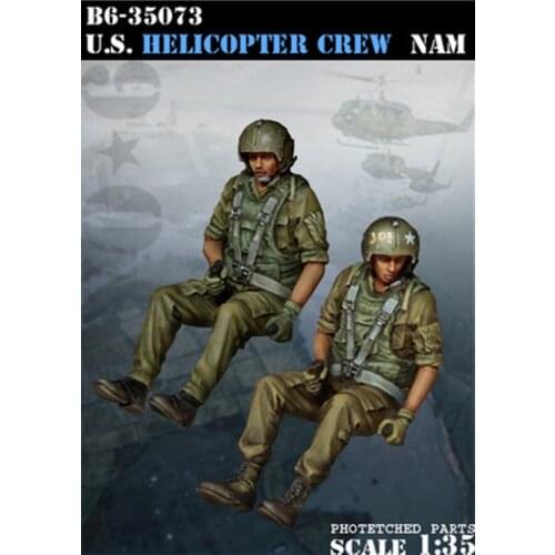 Two resin soldiers of the US Vietnam War 1:35