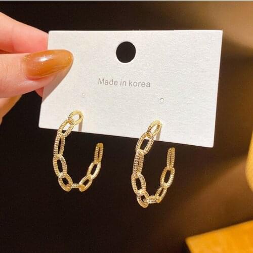 Women's Gold Earrings Kristi tina China