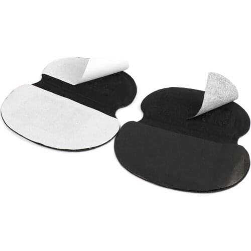 20Pcs (10Pairs) Disposable Sweat Pads Summer Armpits Stickers Gasket Black Cotton Underarm Anti Sweat Absorbing Shield Guard